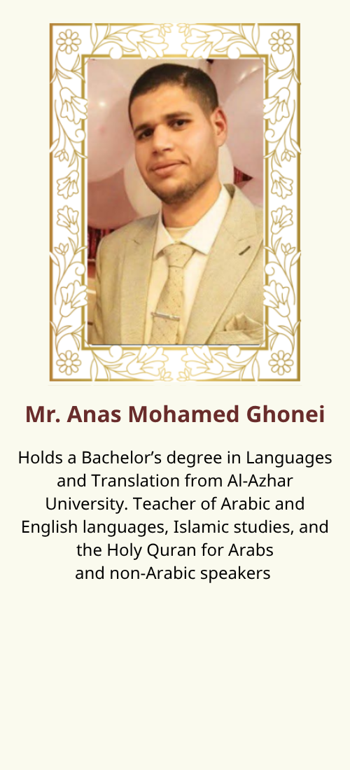 Mr. Anas Mohamed Ghoneim