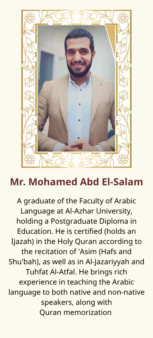 Mr. Mohamed Abd El-Salam